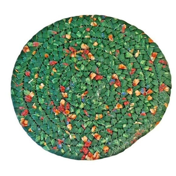 Unbranded Dining 9 Green Print Jelly Roll Potholder Trivet Poshmark